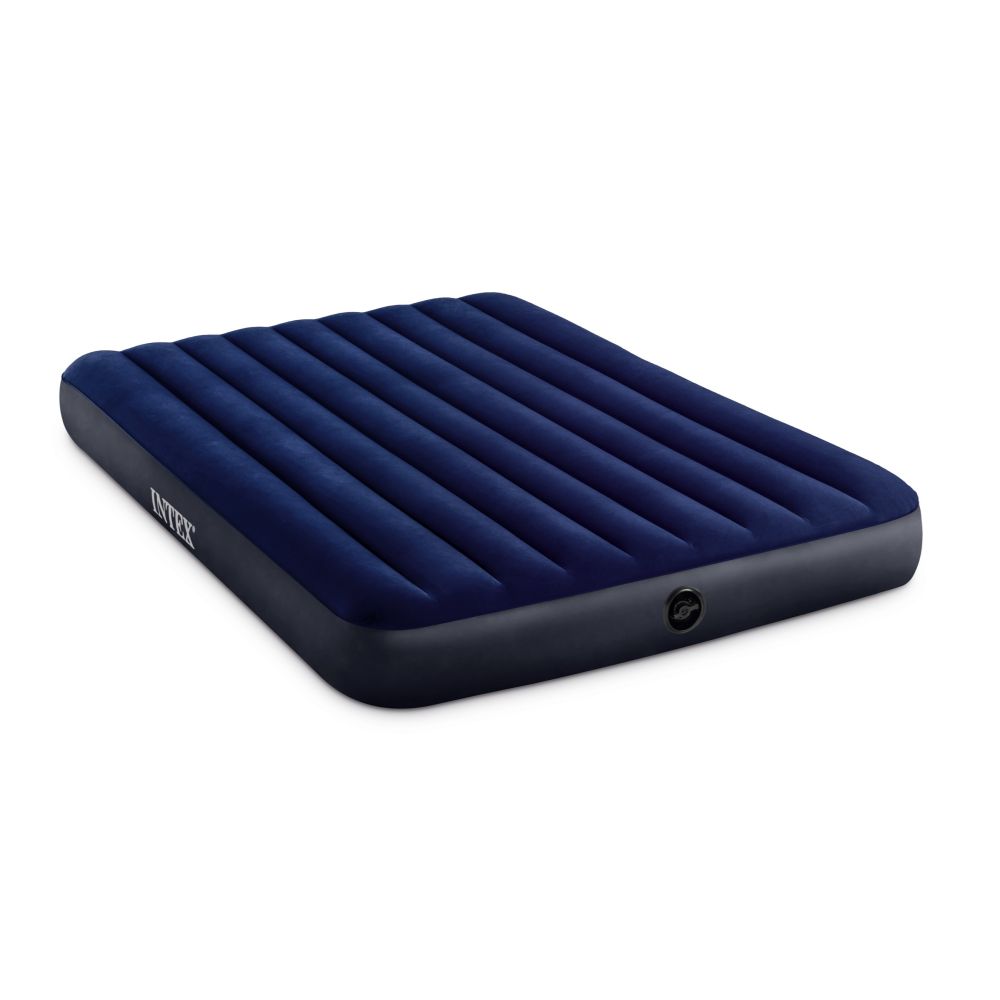 Матрас надувной 152x203x25см, Classic Downy Air Mattress, Intex
