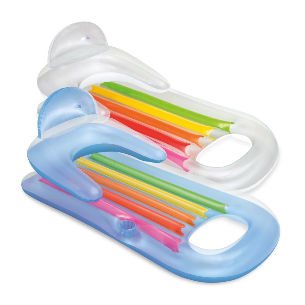 Матрас-кресло надувной 160х85см, Intex